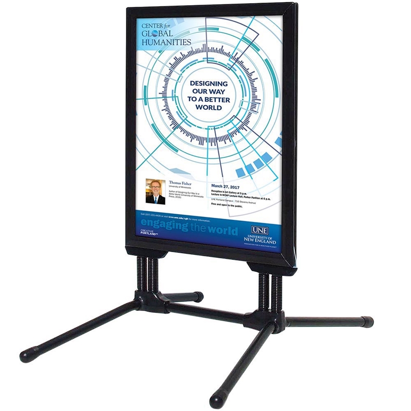 Wind-line Budget Gadeskilt 50 70 Cm Sort