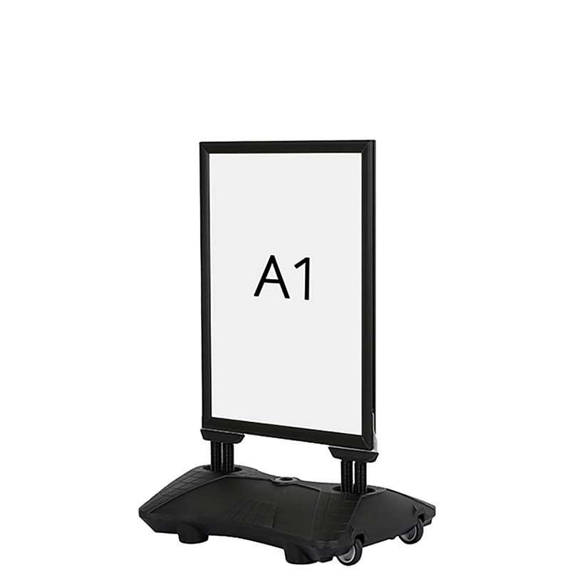 Wind-pro Waterbase Gadeskilt Sort A1