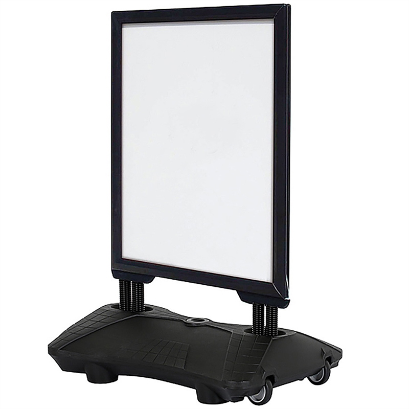 Wind-sign Waterbase Budget Gadeskilt 70 100 Cm Sort