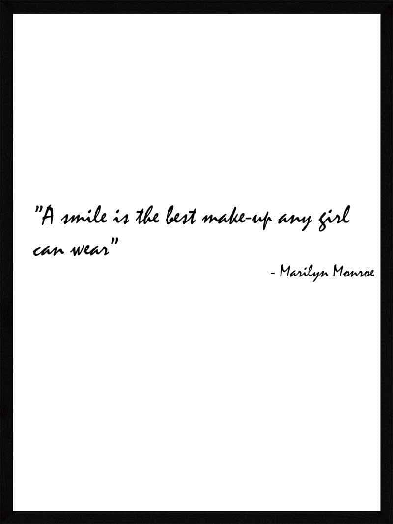 Smile Is Marilyn Monroe