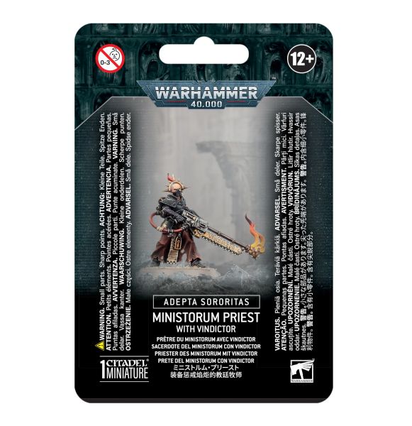Adepta Sororitas Ministorum Priest With Vindictor 99070108012