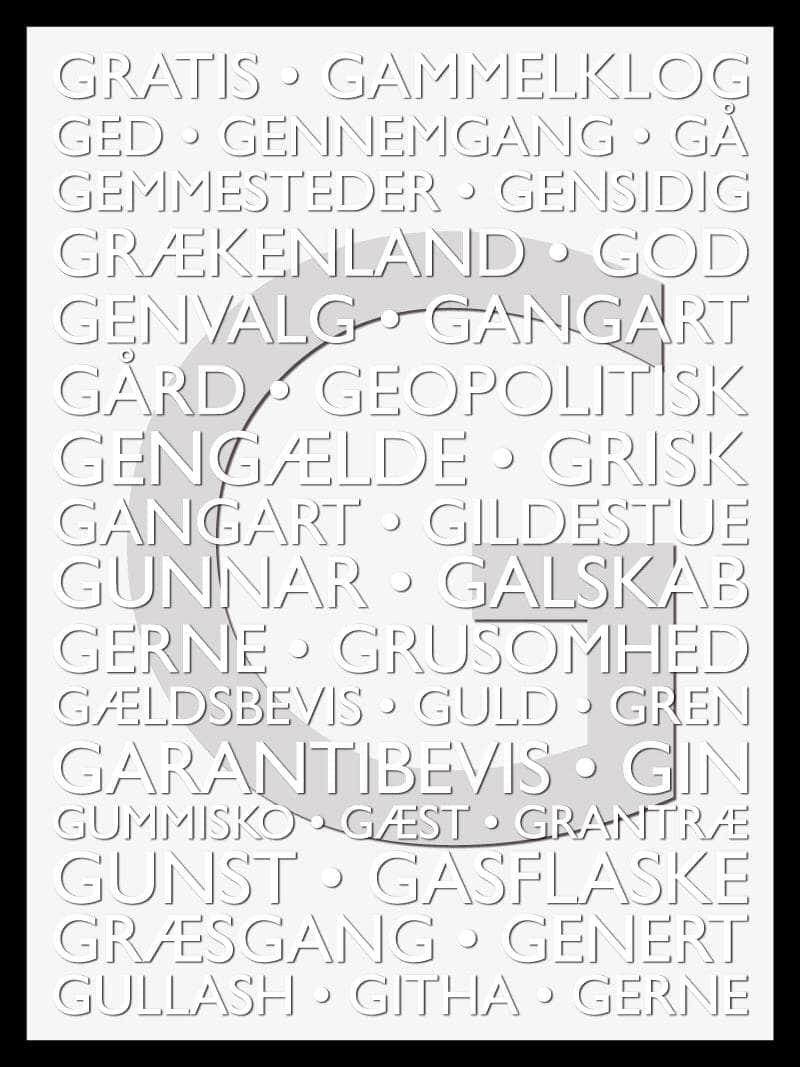 Alfabet Plakat