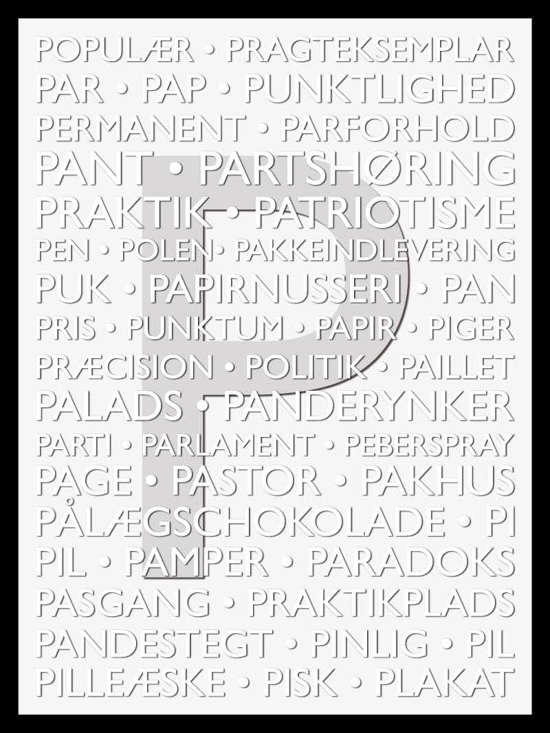 Alfabet Plakat