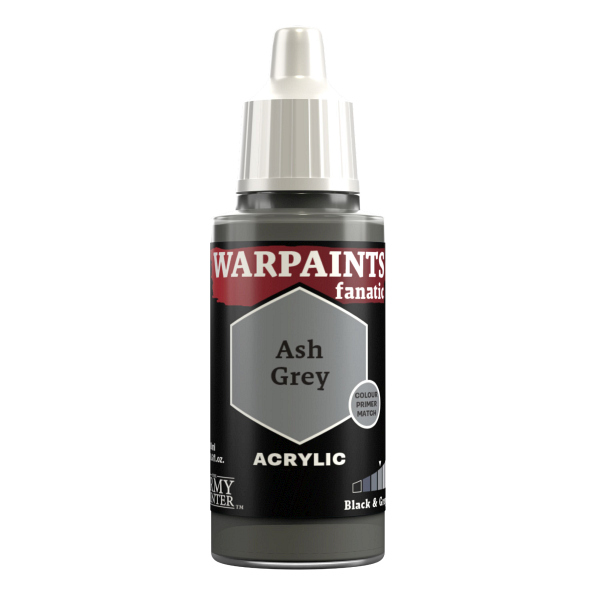 Army Painter Warpaints Fanatic: Acrylics Ash Grey Wp3004
