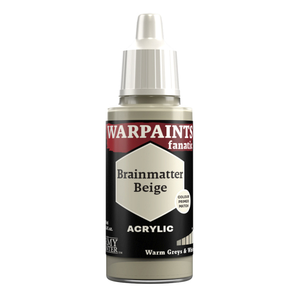 Army Painter Warpaints Fanatic: Acrylics Brainmatter Beige Wp3011