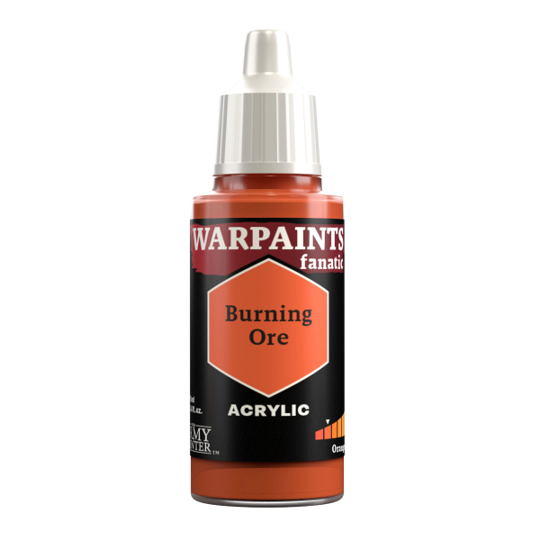 Army Painter Warpaints Fanatic: Acrylics Burning Ore Wp3098