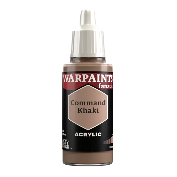 Army Painter Warpaints Fanatic: Acrylics Command Khaki Wp3077