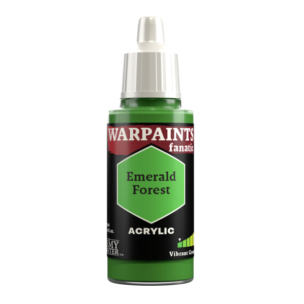 Army Painter Warpaints Fanatic: Acrylics Emerald Forest Wp3055