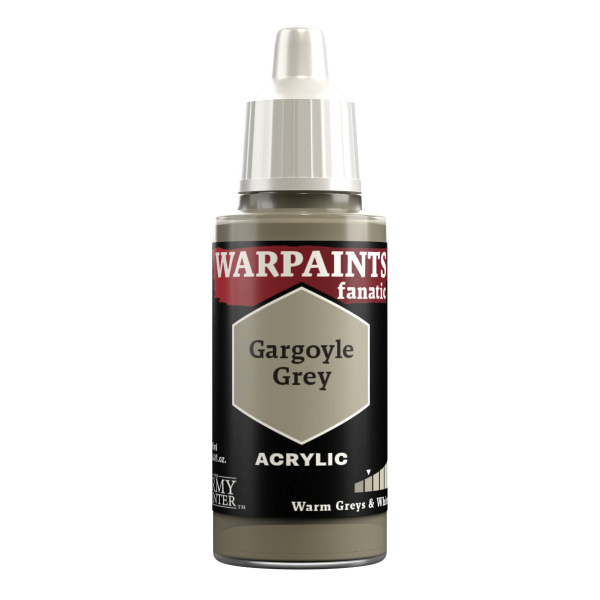 Army Painter Warpaints Fanatic: Acrylics Gargoyle Grey Wp3008