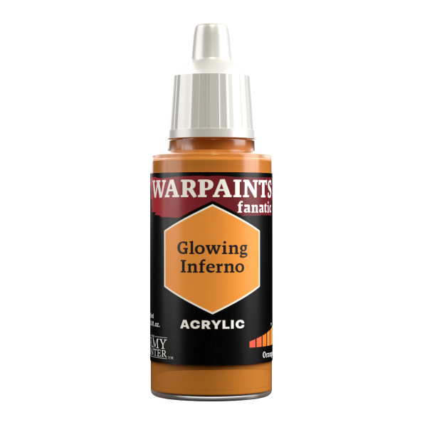 Army Painter Warpaints Fanatic: Acrylics Glowing Inferno Wp3101
