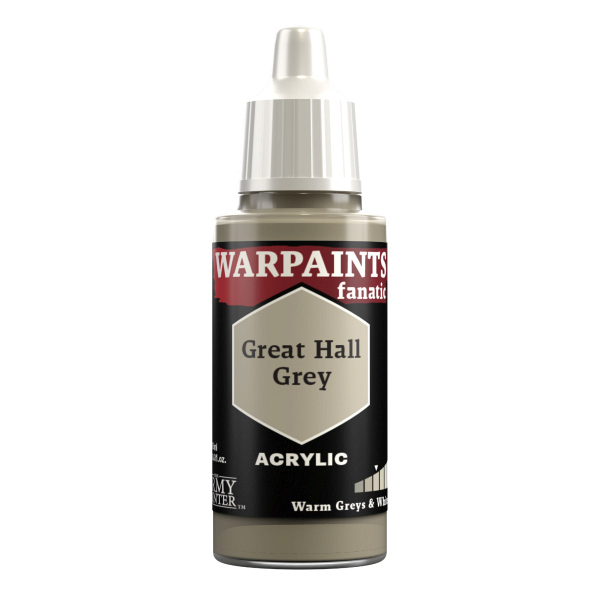 Army Painter Warpaints Fanatic: Acrylics Great Hall Grey Wp3009