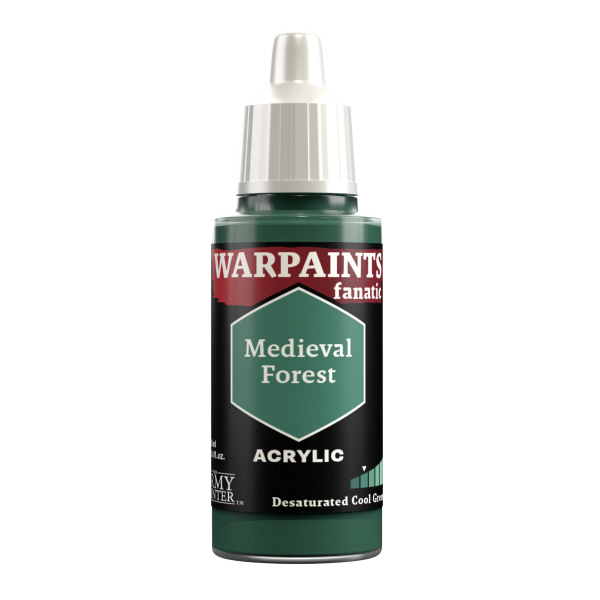 Army Painter Warpaints Fanatic: Acrylics Medieval Forest Wp3062