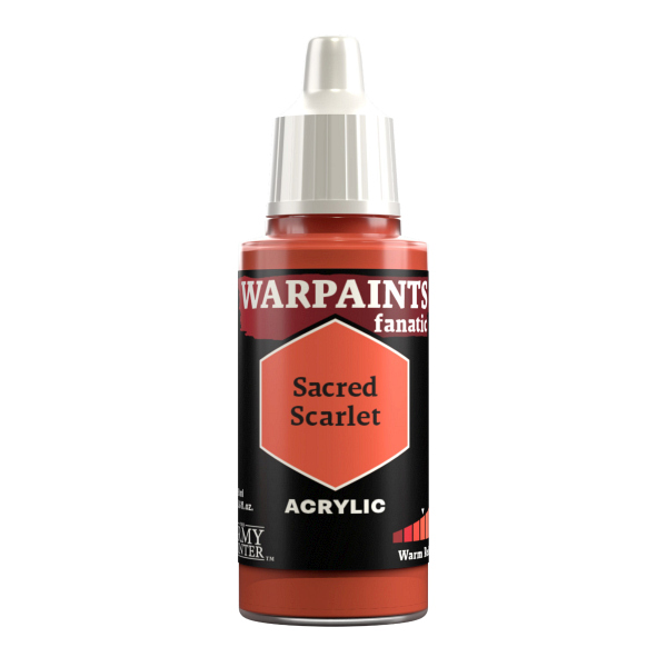 Army Painter Warpaints Fanatic: Acrylics Sacred Scarlet Wp3106