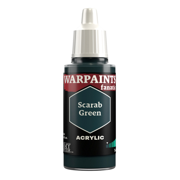 Army Painter Warpaints Fanatic: Acrylics Scarab Green Wp3043