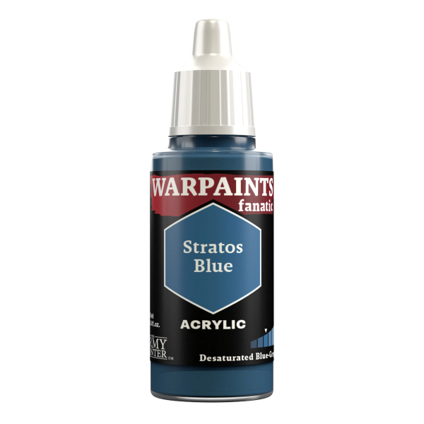 Army Painter Warpaints Fanatic: Acrylics Stratos Blue Wp3015