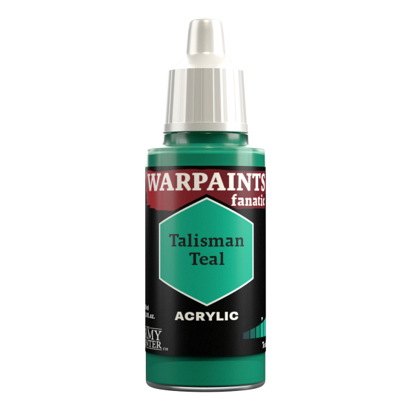 Army Painter Warpaints Fanatic: Acrylics Talisman Teal Wp3046