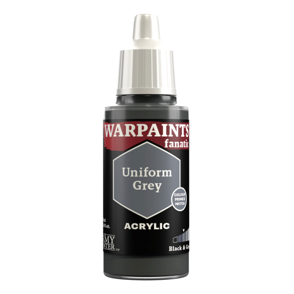 Army Painter Warpaints Fanatic: Acrylics Uniform Grey Wp3003
