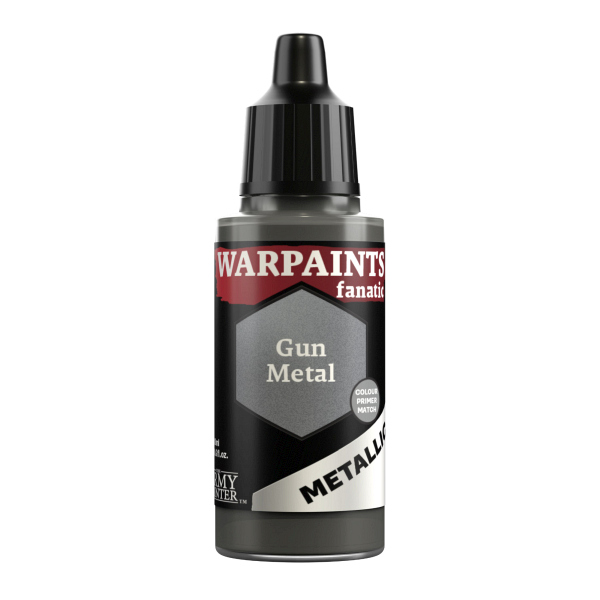 Army Painter Warpaints Fanatic: Metallics Gun Metal Wp3193