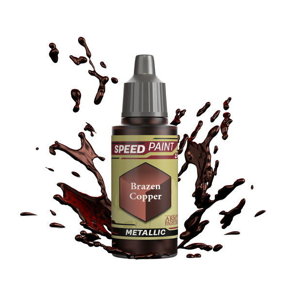 Army Painter Warpaints: Speedpaints     Brazen Copper Wp2073