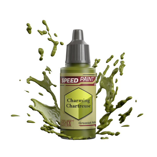 Army Painter Warpaints: Speedpaints     Charming Chartreuse Wp2048