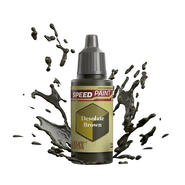 Army Painter Warpaints: Speedpaints     Desolate Brown Wp2040