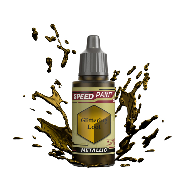 Army Painter Warpaints: Speedpaints     Glittering Loot Wp2070