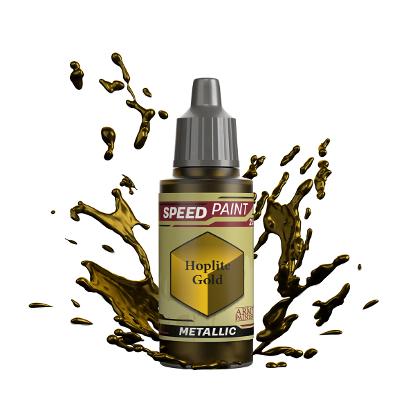 Army Painter Warpaints: Speedpaints     Hoplite Gold Wp2028