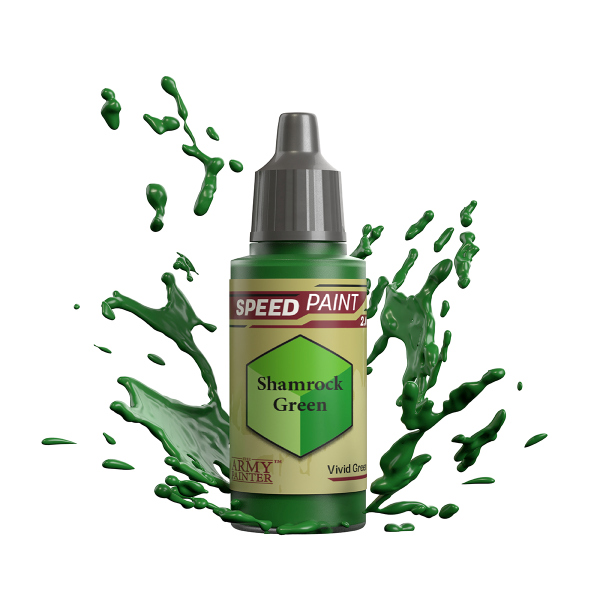 Army Painter Warpaints: Speedpaints     Shamrock Green Wp2041