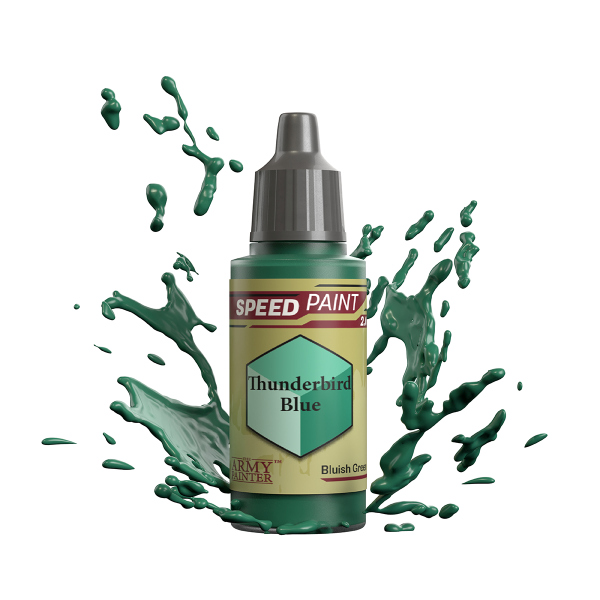 Army Painter Warpaints: Speedpaints     Thunderbird Blue Wp2081
