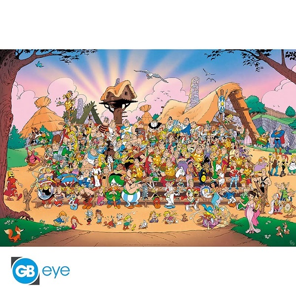 Asterix Family Portrait Poster Plakat 61x91 5cm