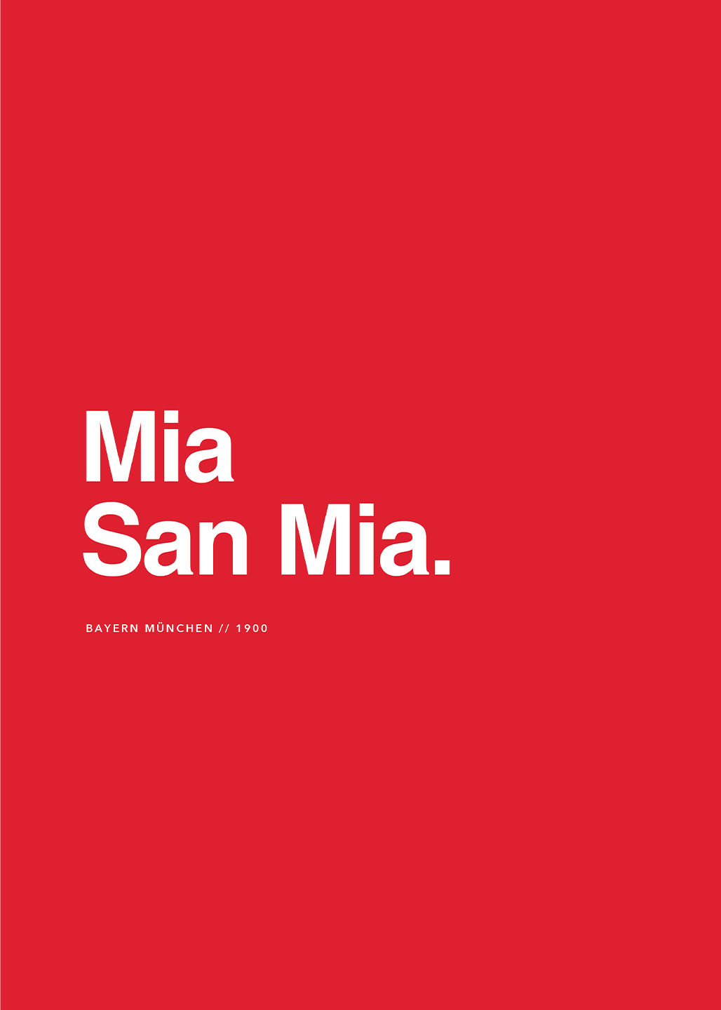 Bayern Mia San Mia Af Olé Olé