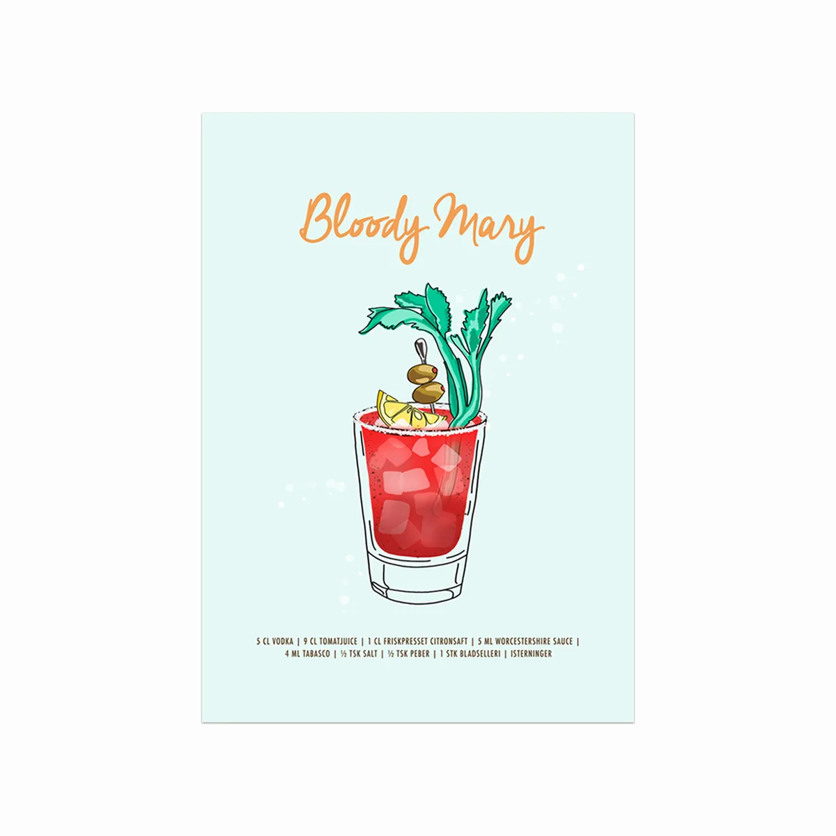 Bloody Mary Drinks Opskrift