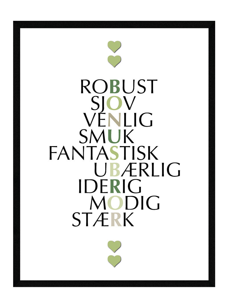 Bonusbror Citat Plakat