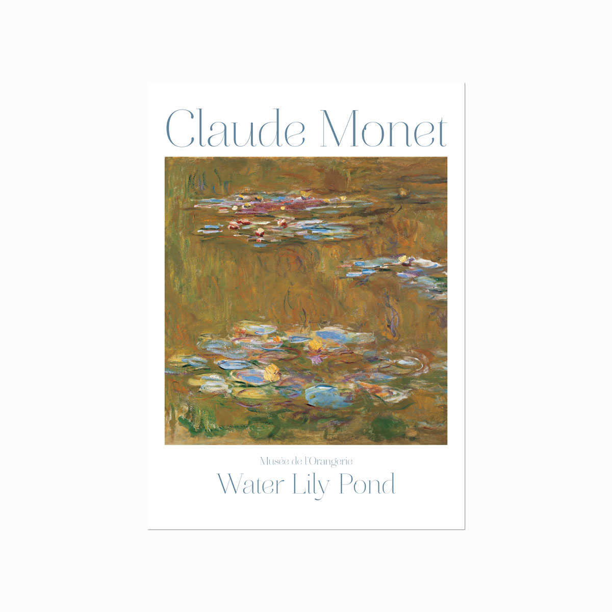 Claude Monet  Water Lily Pond