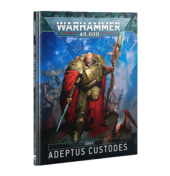 Codex: Adeptus Custodes  2024   10th Edition   Hardcover  60030108019