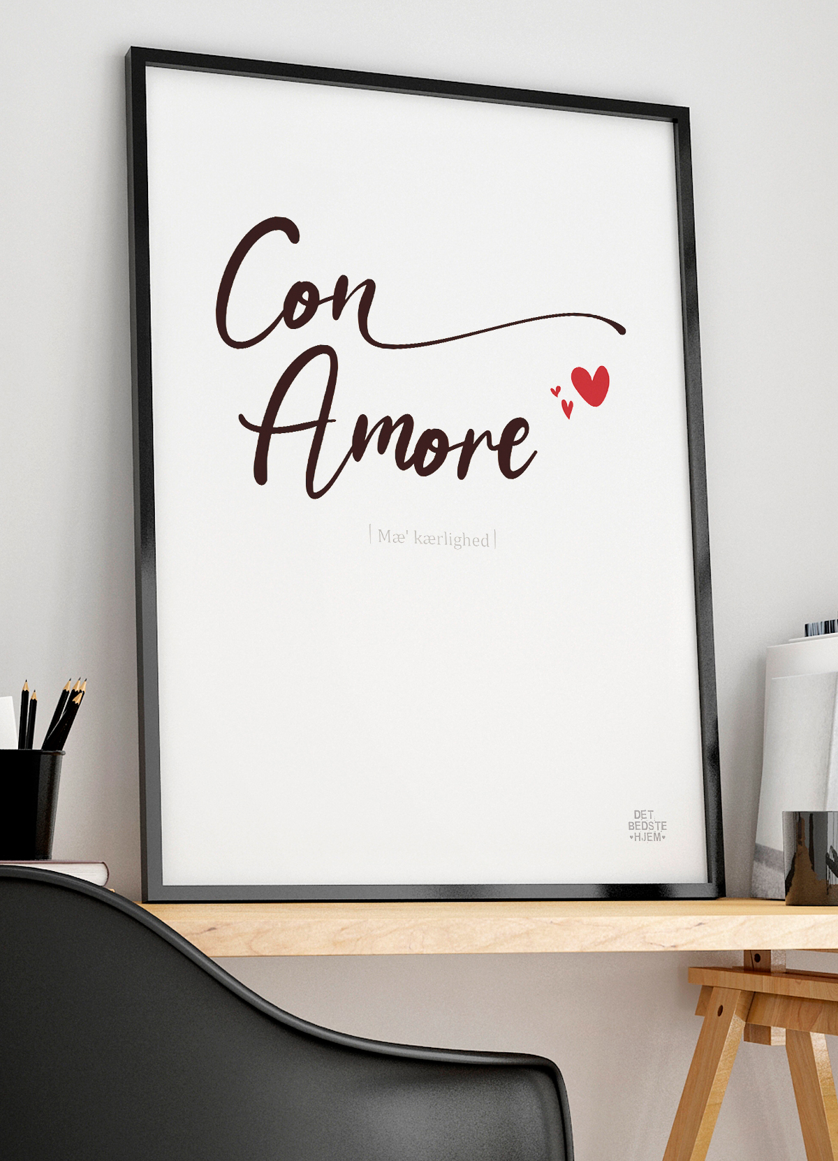 Con Amore-plakat 21   29    A4  Kr  199 -