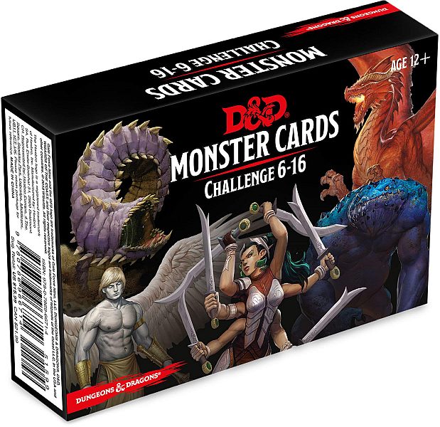 5e Tilbeh 195 184   Monster Cards Deck: Challenge  -16 Dungeons And Dragons 5th Edition