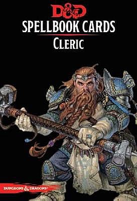 5e Tilbeh 195 184   Spellbook Cards Deck: Cleric Dungeons And Dragons 5th Edition
