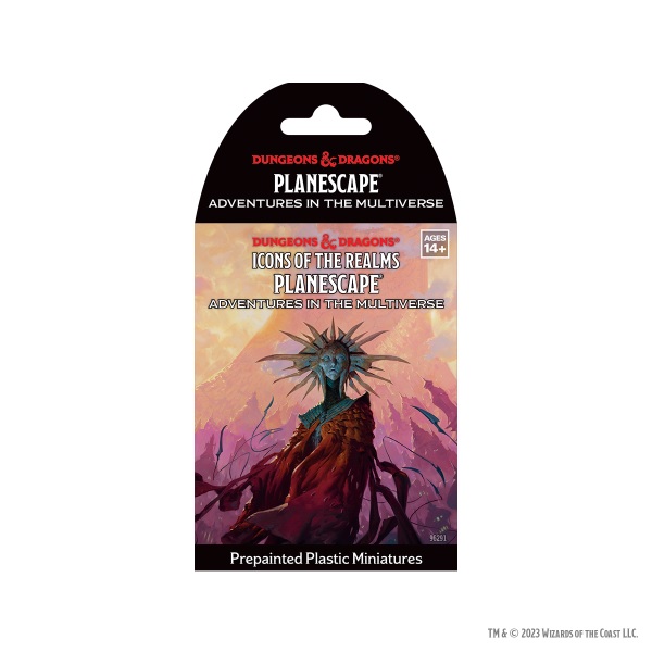 Fantasy Miniatures Set 30 Icons Of The Realms: Planescape Adventures In The Multiverse Booster Pack    Figurer