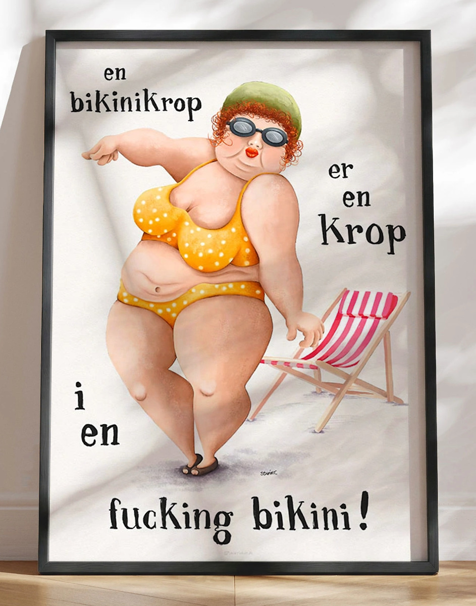 Den    ærlige Dame Bikinikrop
