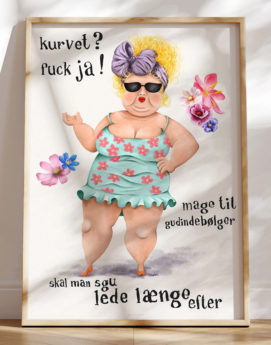 Den    ærlige Dame Gudindebølger