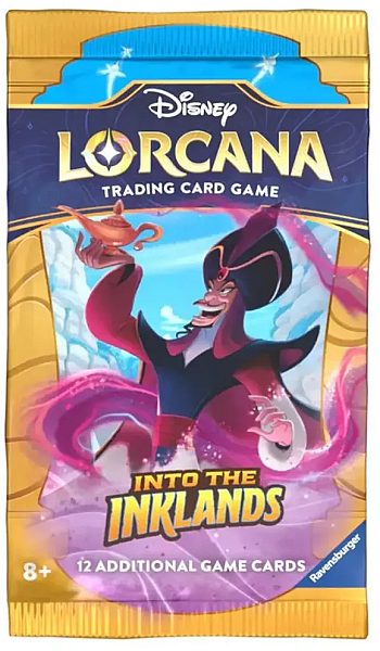 Disney Lorcana Tcg: Set 03 Into The Inklands Booster Pack
