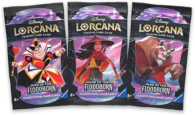 Disney Lorcana Tcg: Set 02 Rise Of The Floodborn Booster Pack