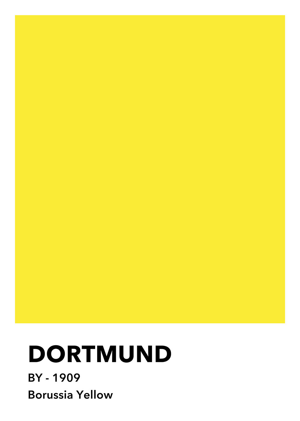 Dortmund Borussia Yellow Af Olé Olé