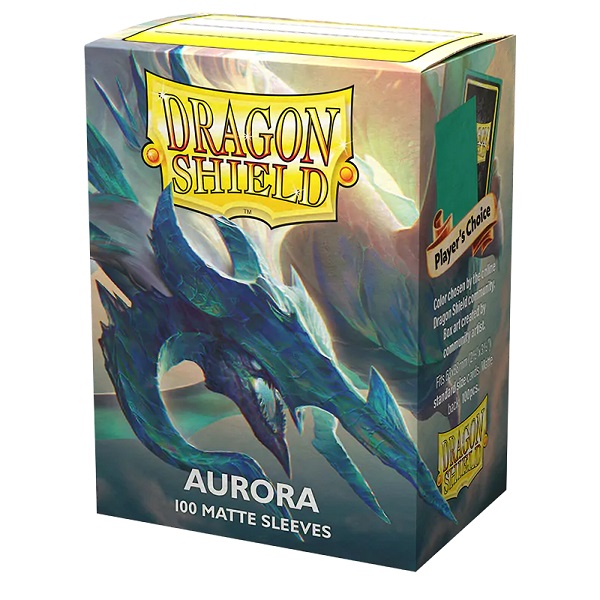 Dragon Shield Deck Protectors Matte: Aurora 100 Lommer Dragonshield Sleeves  At-11058