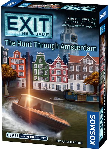 Exit: The Game  Engelsk  The Hunt Through Amsterdam  Escape Room Puzzle Game