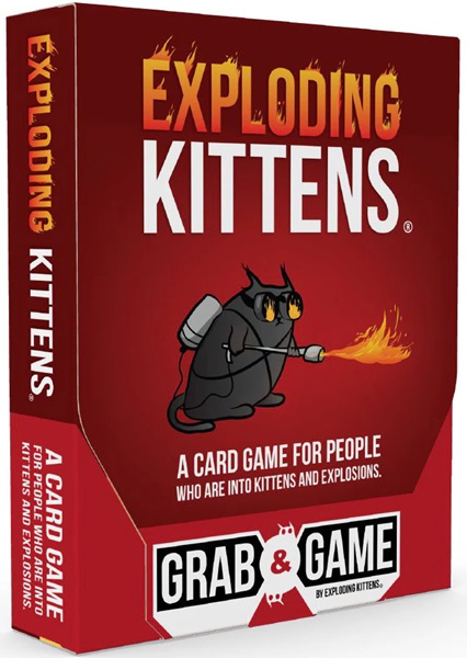 Exploding Kittens: Grab   Game Version Card Game
