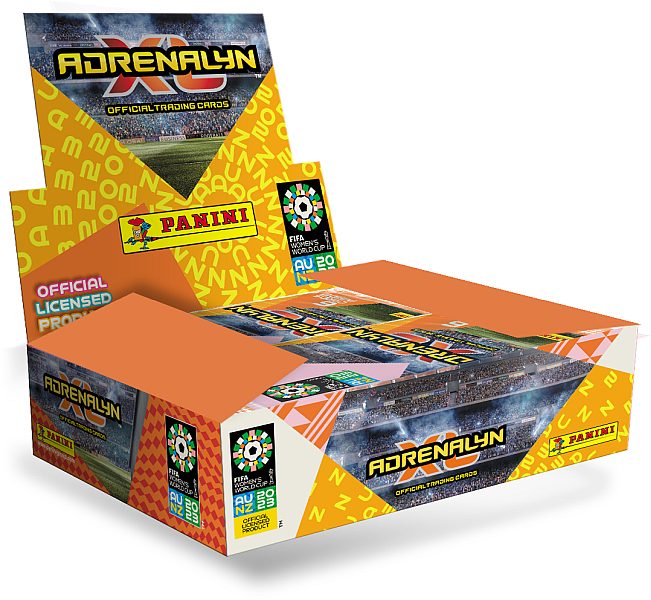 Fifa Women   World Cup 2023 Booster Display   Box Med 24 Pakker Fodboldkort