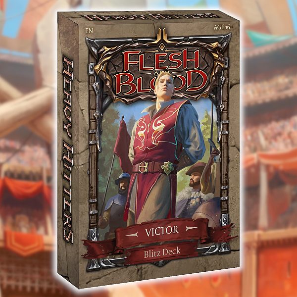 Flesh And Blood Tcg: Heavy Hitters Blitz Deck: Victor Goldmane  Guardian