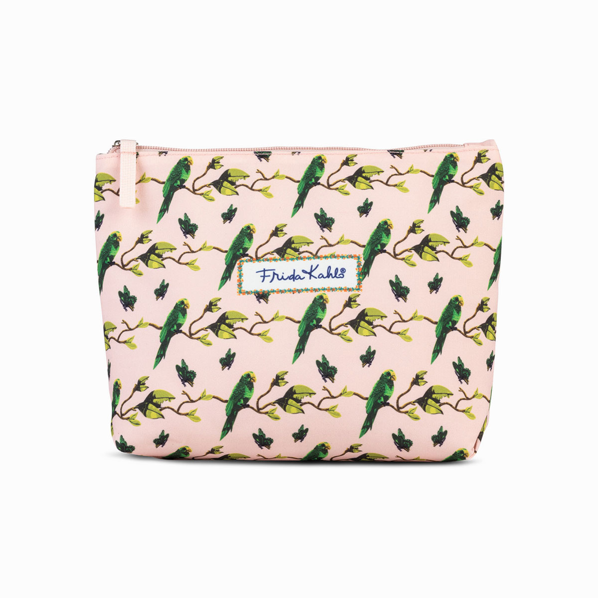 Frida Kahlo   Toilettaske  Vibrant Parrot